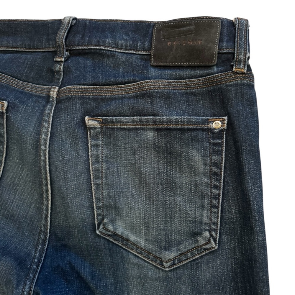 Baldwin Men’s 76 Slim Japanese Selvedge Size 34 Button Fly USA Denim Jeans - Picture 8 of 9